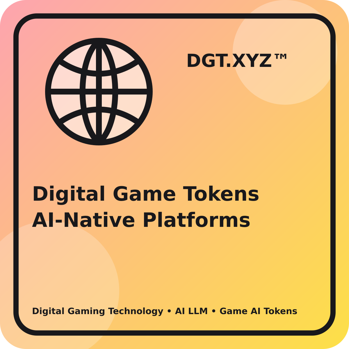 Digital Game Tokens: Utility, Access, and the Future of AI-Native Gaming Platforms
