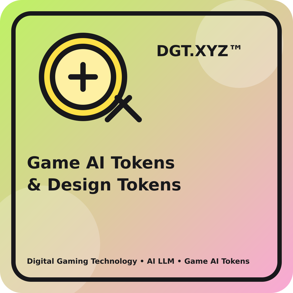 Game AI Tokens and Game Design Tokens: Measuring Digital Creative Work
